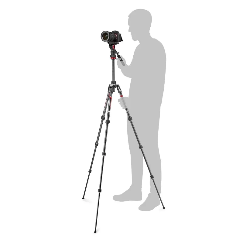 Befree Live - Trava giratória - Carbono - Preto - MVKBFRTC-LIVE - Manfrotto - Tripés MANFROTTO