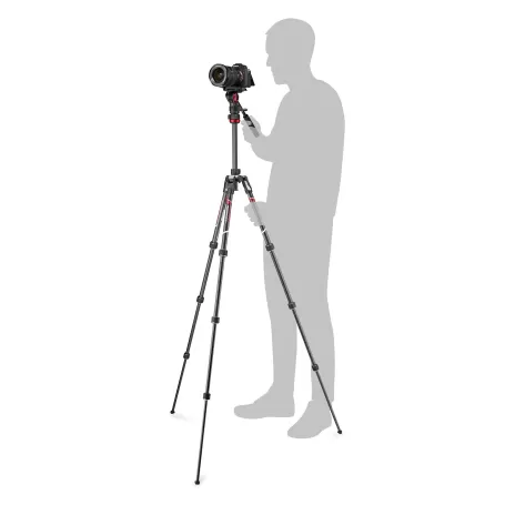 Befree Live - Trava giratória - Carbono - Preto - MVKBFRTC-LIVE - Manfrotto - Tripés MANFROTTO