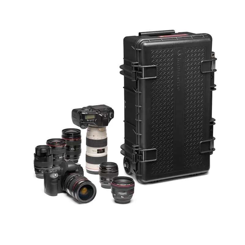 Estojo rígido com rodinhas para carregador Tough L-55 PL - MB PL-RL-TL55 - Manfrotto - Mochilas, bolsas e malas MANFROTTO Estojo rígido com rodinhas para carregador Tough L-55 PL - MB PL-RL-TL55 - Manfrotto - Mochilas, bolsas e malas MANFROTTO