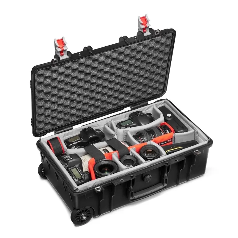 Estojo rígido com rodinhas para carregador Tough L-55 PL - MB PL-RL-TL55 - Manfrotto - Mochilas, bolsas e malas MANFROTTO