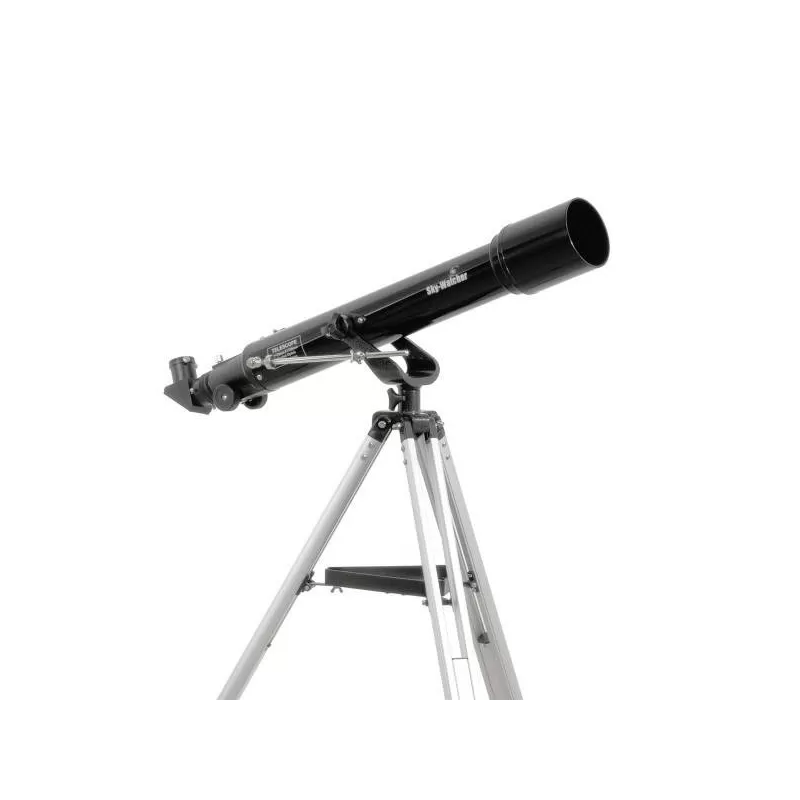 Telescópio refrator SKY-WATCHER 70/700 AZ2 + Barlow 2x - SW0068 - Sky-Watcher - Telescópios Sky-Watcher Telescópio refrator SKY-WATCHER 70/700 AZ2 + Barlow 2x - SW0068 - Sky-Watcher - Telescópios Sky-Watcher