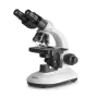 Microscopio de luz transmitida trinocular Achromat 4/10/40: WF10x18: 3W LED
