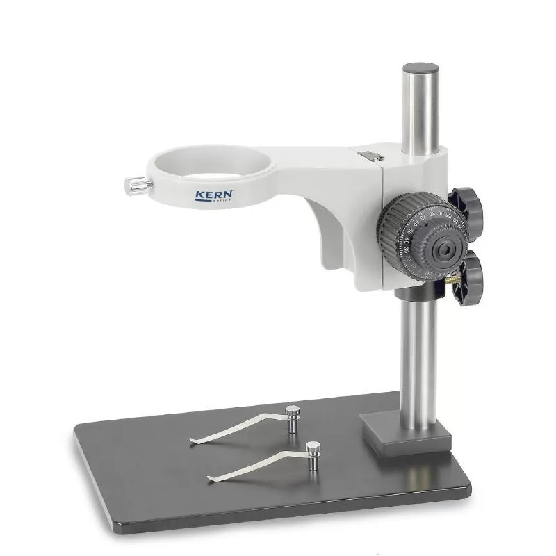 Stereomicroscope stand (Pillar) without illumination: steel stage Stereomicroscope stand (Pillar) without illumination: steel stage