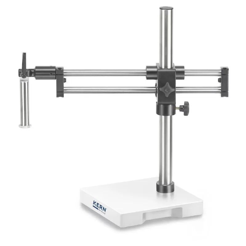 Stereomicroscope stand (Universal) Ball bearing double arm: with clamp Stereomicroscope stand (Universal) Ball bearing double arm: with clamp