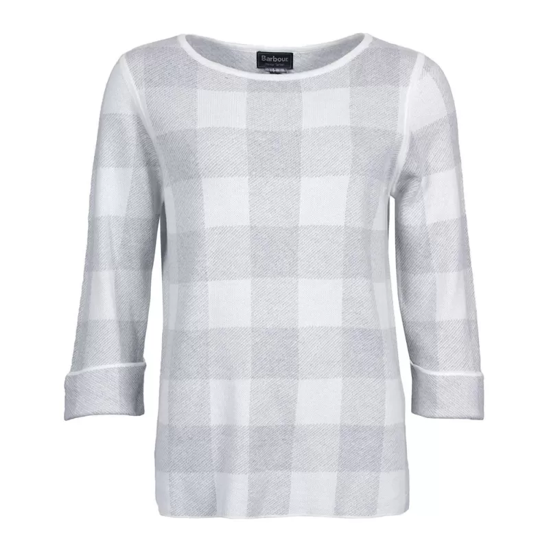 Barbour Glenn Branco-Cinza