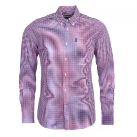 Barbour Gingham 16 Red-Navy