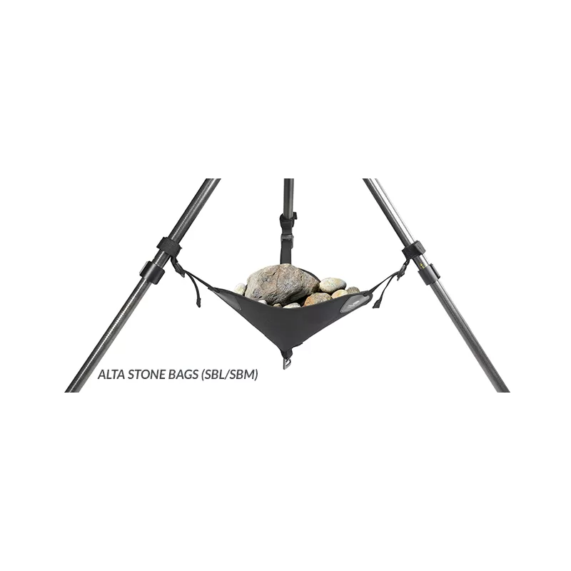 Alta SBM - Bolsa de pedra para adicionar peso a um tripé - M
