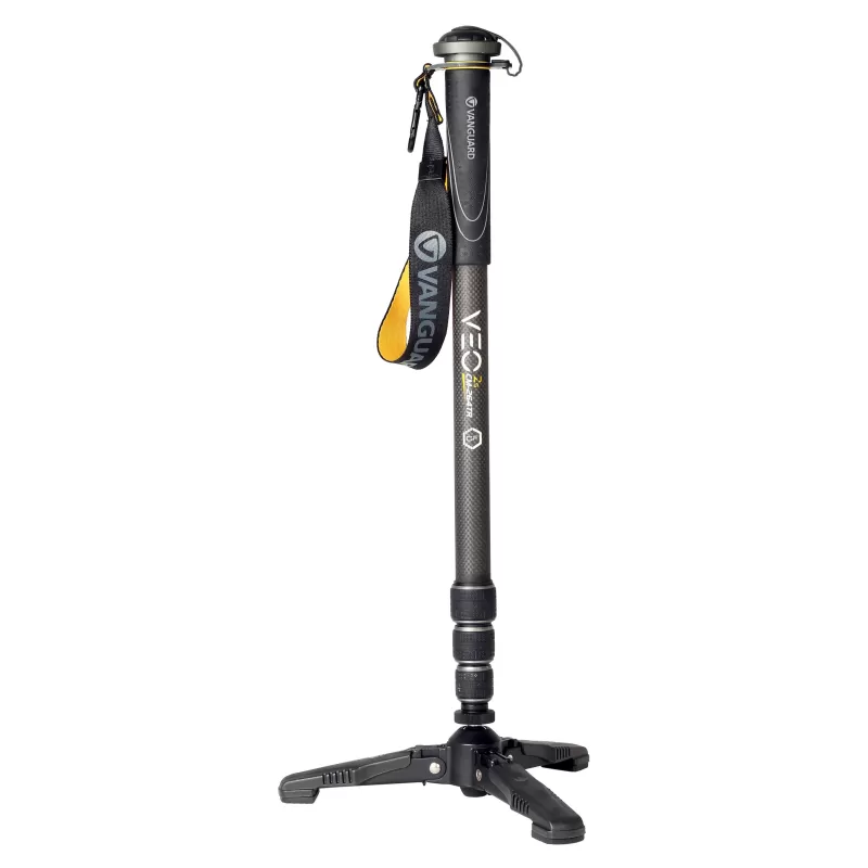 Veo 2S CM-264TR - Monopé de carbono com pé retrátil Veo 2S CM-264TR - Monopé de carbono com pé retrátil