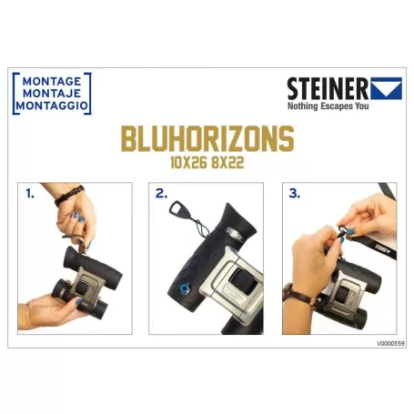 STEINER BLUHORIZONS 8X22 - Prismáticos STEINER