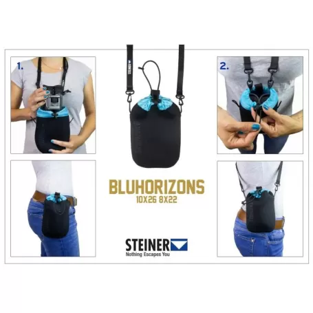 STEINER BLUHORIZONS 8X22 - Prismáticos STEINER
