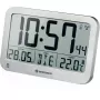 Reloj de Pared / Mesa BRESSER MyTime MC LCD argénteo 225x150mm