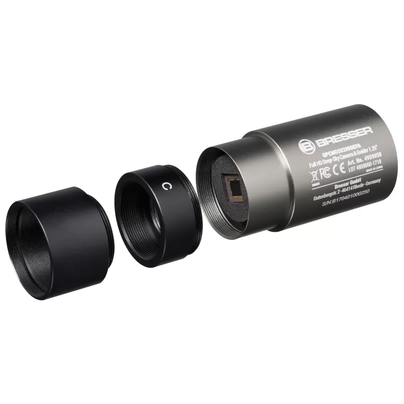 Câmera e guia BRESSER Deep-Sky Full HD 1,25"