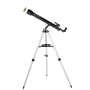 BRESSER Arcturus 60/700 AZ - Telescopio refractor con Adaptador de Cámara de Smartphone