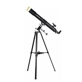 BRESSER Taurus 90/900 NG - Telescopio refractor con Adaptador de Cámara de Smartphone