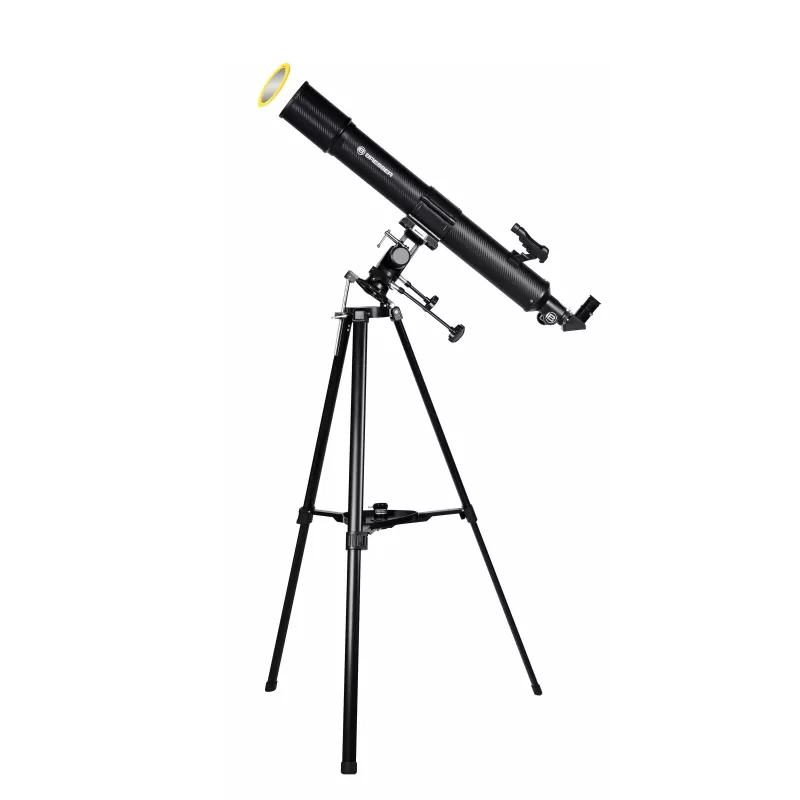BRESSER Taurus 90/900 NG - Telescopio refractor con Adaptador de Cámara de Smartphone BRESSER Taurus 90/900 NG - Telescopio refractor con Adaptador de Cámara de Smartphone