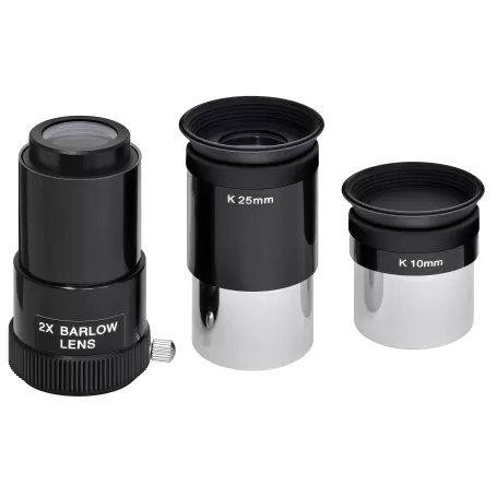 BRESSER AR-102/600 EQ-3 AT-3 Telescopio refractor