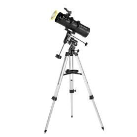 BRESSER Pluto 114/500 EQ Telescopio con Adaptador de Cámara de Smartphone