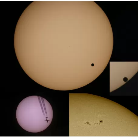 BRESSER Pluto 114/500 EQ Telescopio con Adaptador de Cámara de Smartphone