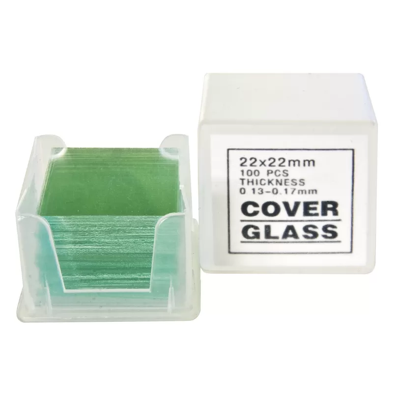 BRESSER Cubreobjetos 22x22 mm 100 pzs BRESSER Cubreobjetos 22x22 mm 100 pzs