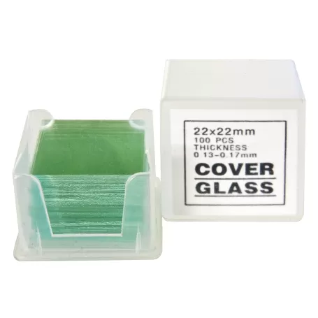 BRESSER Cubreobjetos 22x22 mm 100 pzs BRESSER Cubreobjetos 22x22 mm 100 pzs