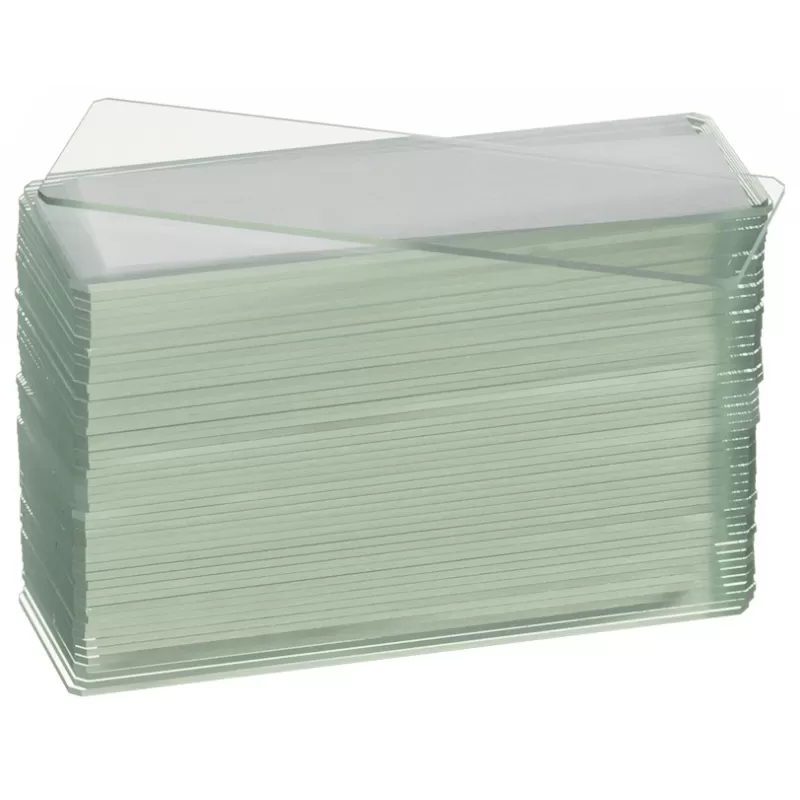 BRESSER Láminas portaobjetos/cubreobjetos 50/100 unidades