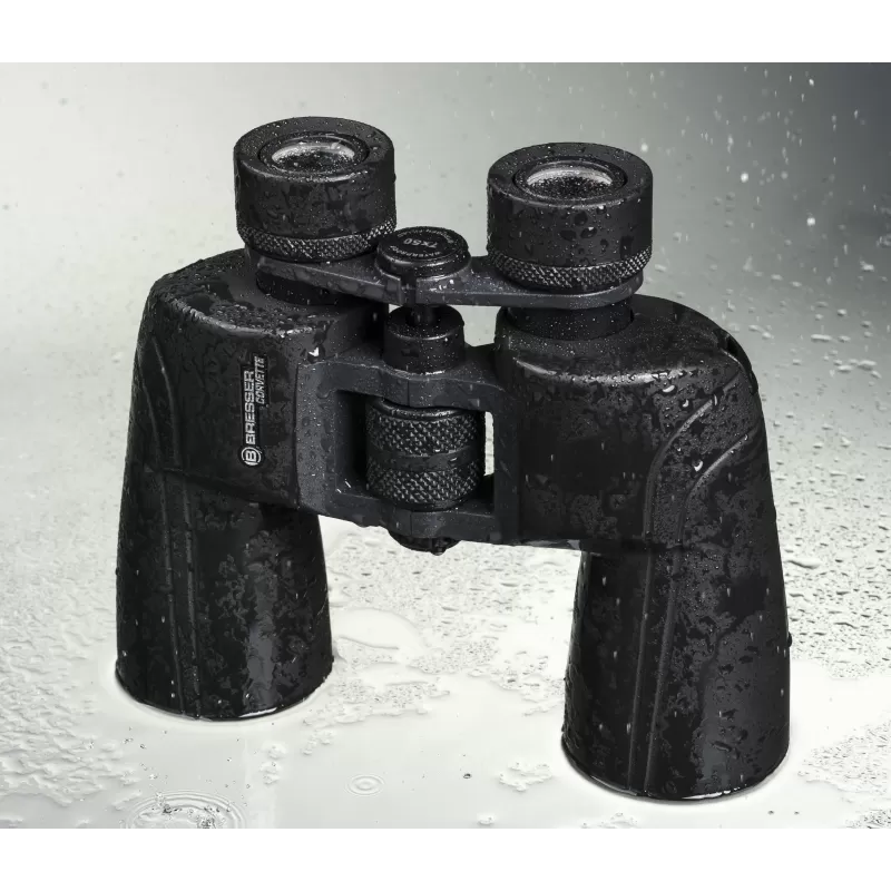 BRESSER Corvete prismáticos de porro 7x50 impermeable