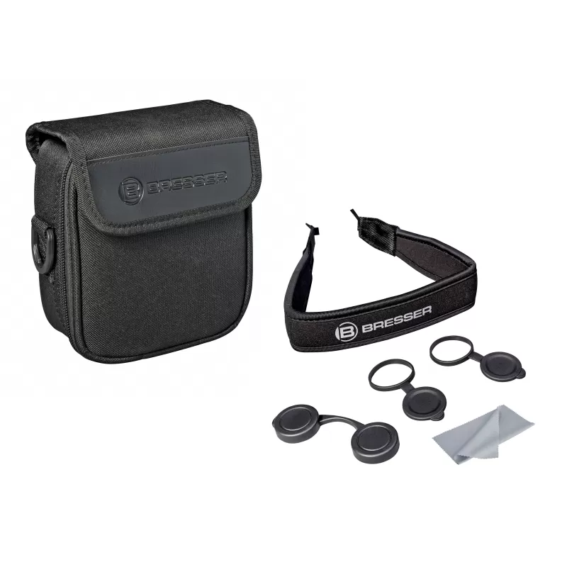 Binóculos BRESSER Pirsch 10x26 com revestimento de correção de fase