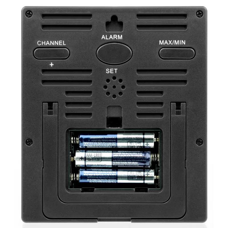 Termómetro e higrómetro BRESSER Temeo Higro Quadro con 4 datos de medida independientes