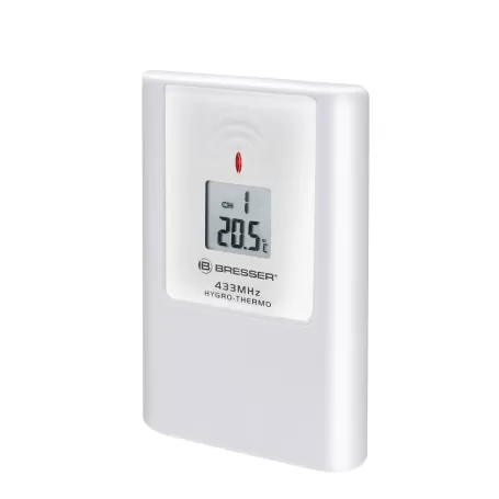 Sensor BRESSER Thermo/Hygro 3CH para Temeo MC/TB e a maioria dos produtos da série TemeoTrend Sensor BRESSER Thermo/Hygro 3CH para Temeo MC/TB e a maioria dos produtos da série TemeoTrend
