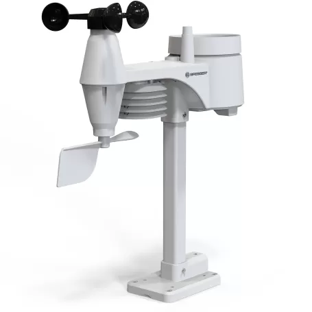 Sensor central de previsão do tempo colorido BRESSER 5 em 1 - Wi-Fi profissional