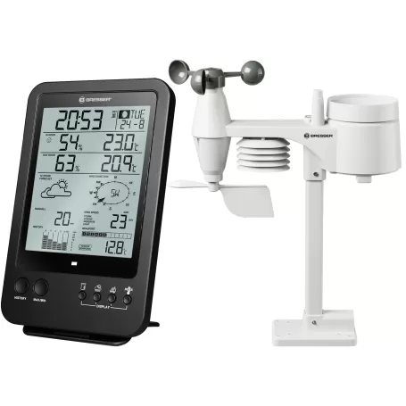 Estação meteorológica BRESSER 5 em 1 preta Estação meteorológica BRESSER 5 em 1 preta