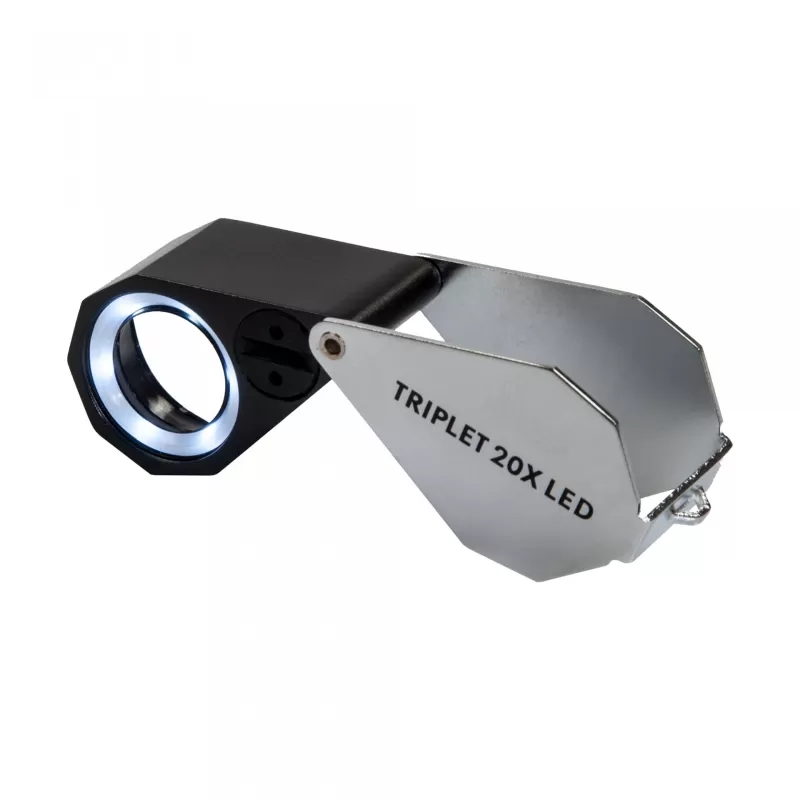 Lupa LED Kite Optics Triplet 20x Lupa LED Kite Optics Triplet 20x