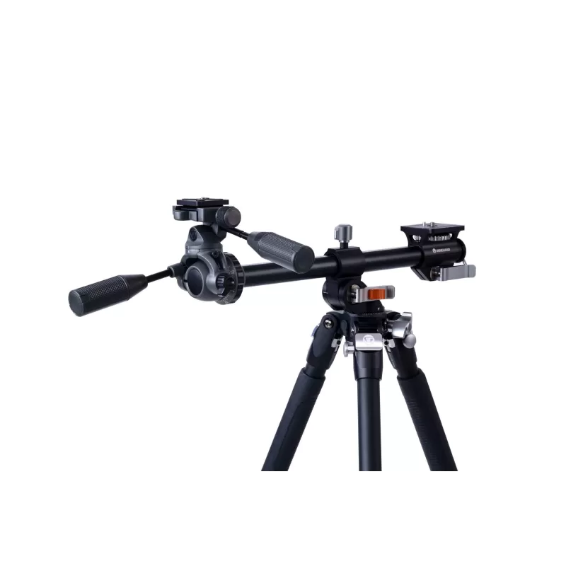 Junta esférica de 3 vias e coluna central multiangular