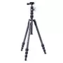Vesta TB 204CB - Trípode de viaje de carbono