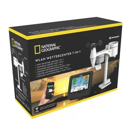 National Geographic Weather Center com sensor 7 em 1 - Estações meteorológicas