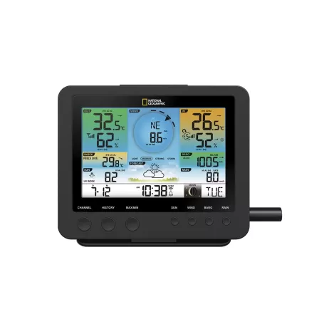 National Geographic Weather Center com sensor 7 em 1 - Estações meteorológicas