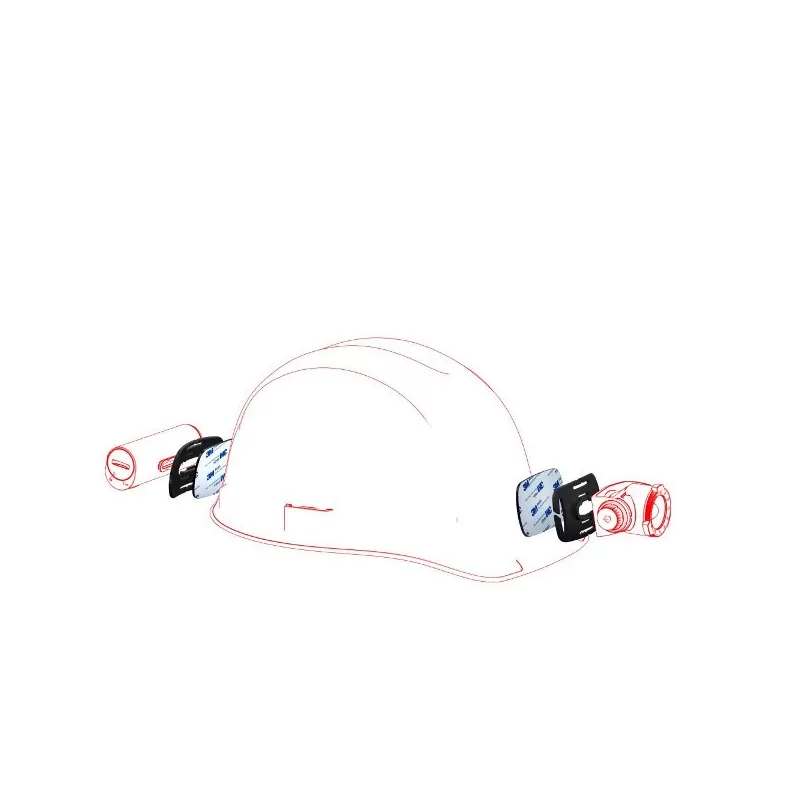 Suporte de capacete Led Lenser para frontais