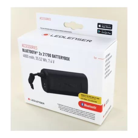 Led Lenser Batería con Bluetooch 2 x 21700 Li-ion 4800 mAh