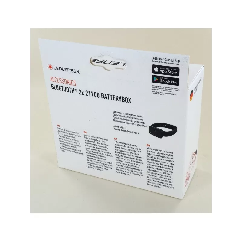 Led Lenser Batería con Bluetooch 2 x 21700 Li-ion 4800 mAh