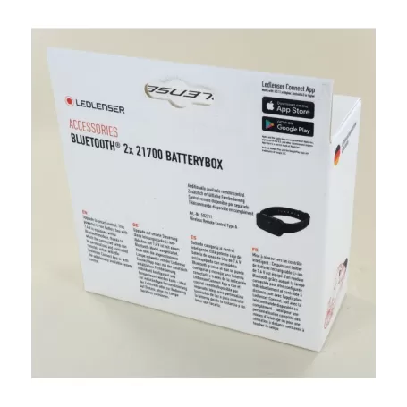 Led Lenser Batería con Bluetooch 2 x 21700 Li-ion 4800 mAh