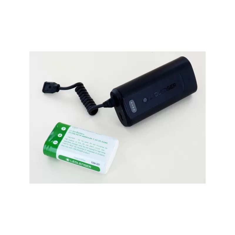 Led Lenser Batería con Bluetooch 2 x 21700 Li-ion 4800 mAh