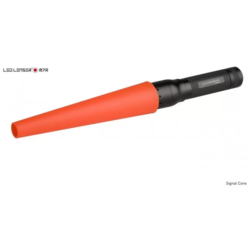 Cone de Sinal Led Lenser 53 mm - Amarelo