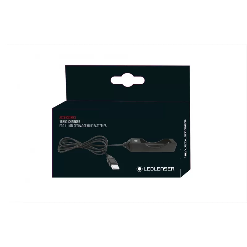 Carregador Lenser Led para Bateria 18650 para MH7, NEO10R