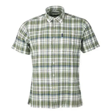 Barbour LINEN MIX 2 Oliva Barbour LINEN MIX 2 Oliva