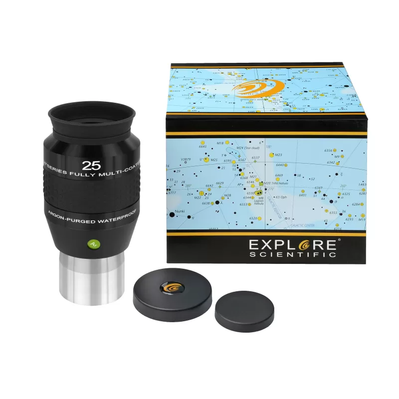 Ocular EXPLORE SCIENTIFIC 100° Ar 25 mm (2") Ocular EXPLORE SCIENTIFIC 100° Ar 25 mm (2")