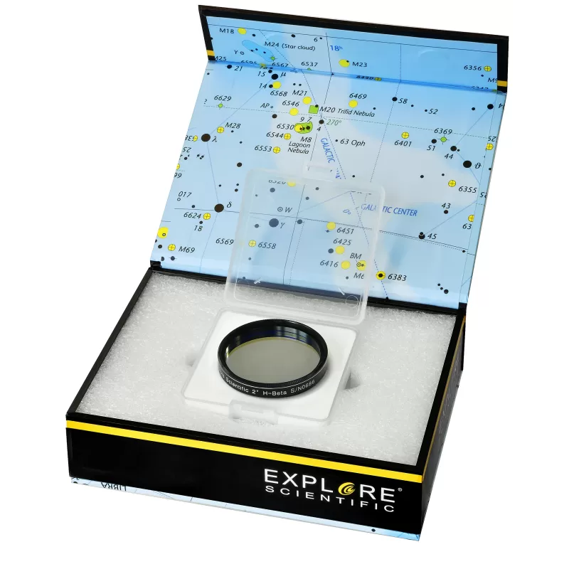 Filtro de névoa H-Beta EXPLORE SCIENTIFIC de 2"
