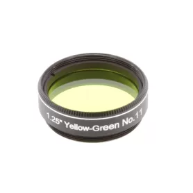 Filtro EXPLORE SCIENTIFIC 1,25" verde amarelo n.º 11