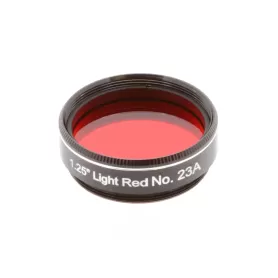 Filtro EXPLORE SCIENTIFIC 1,25" vermelho claro n.º 23A