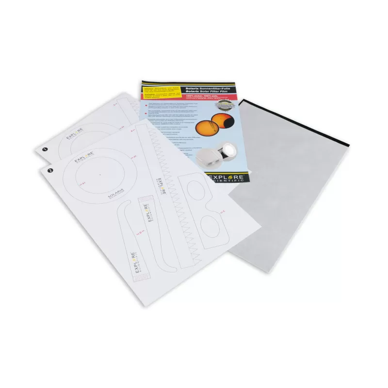 Filtro solar EXPLORE SCIENTIFIC Solarix fólio A4 Filtro solar EXPLORE SCIENTIFIC Solarix fólio A4