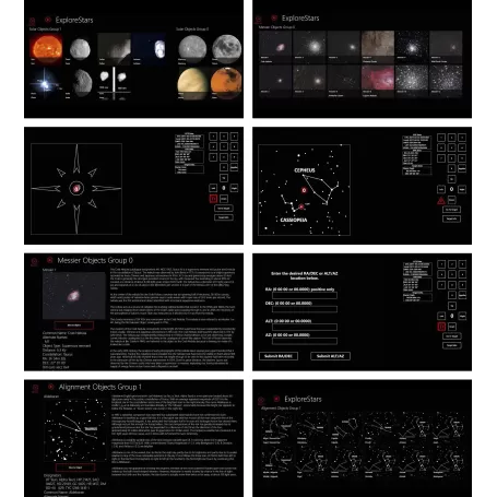 EXPLORE A MONTAGEM CIENTÍFICA EXOS-2 PMC-Eight GOTO